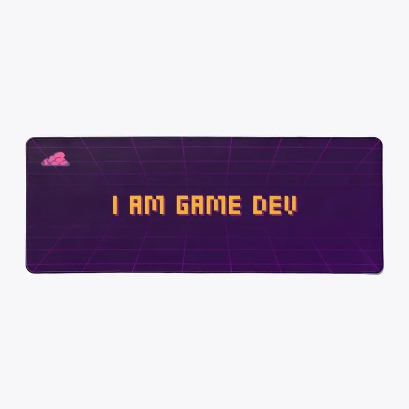 I AM GAME DEV Deskmat